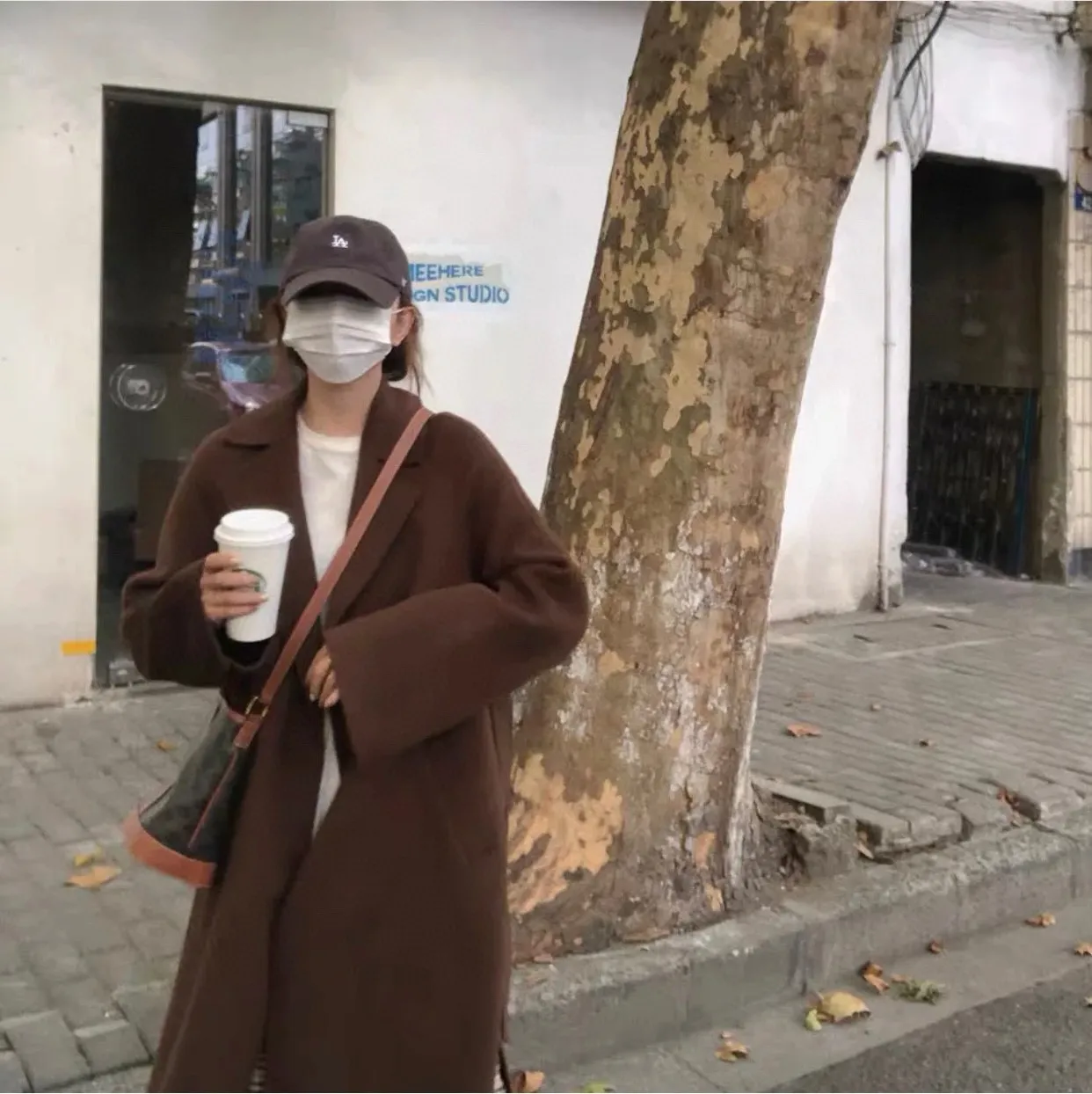 191132_The perfect match for the recently popular autumn and winter coats# I really like this look.