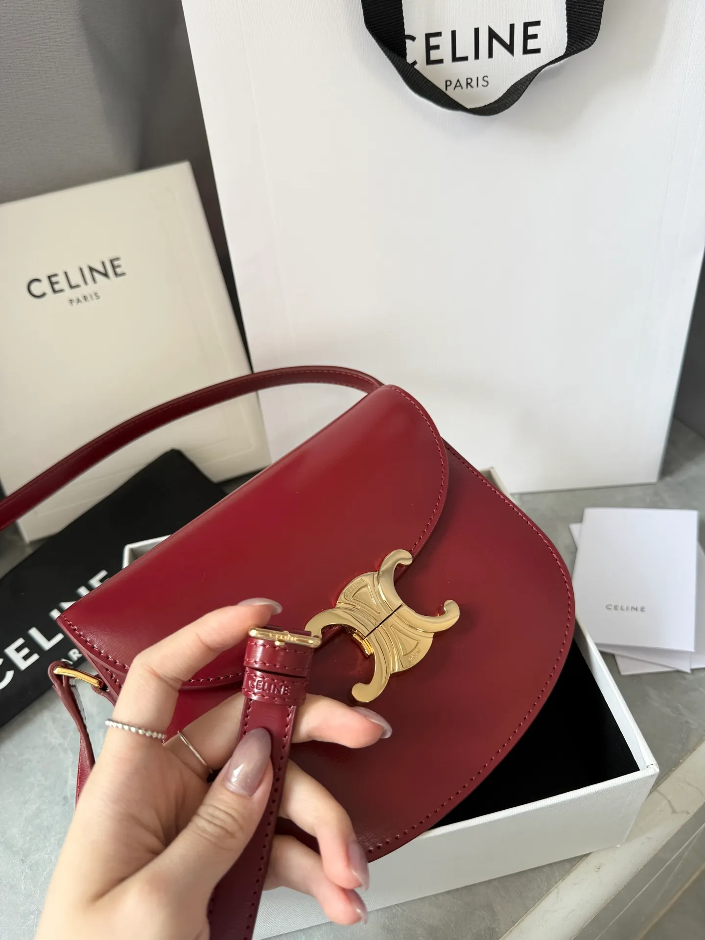 All Categories Official Website "Brand Women's Bags" Women's Bags 💙 Celine 2026 New Celine Crossbody Shoulder Bag