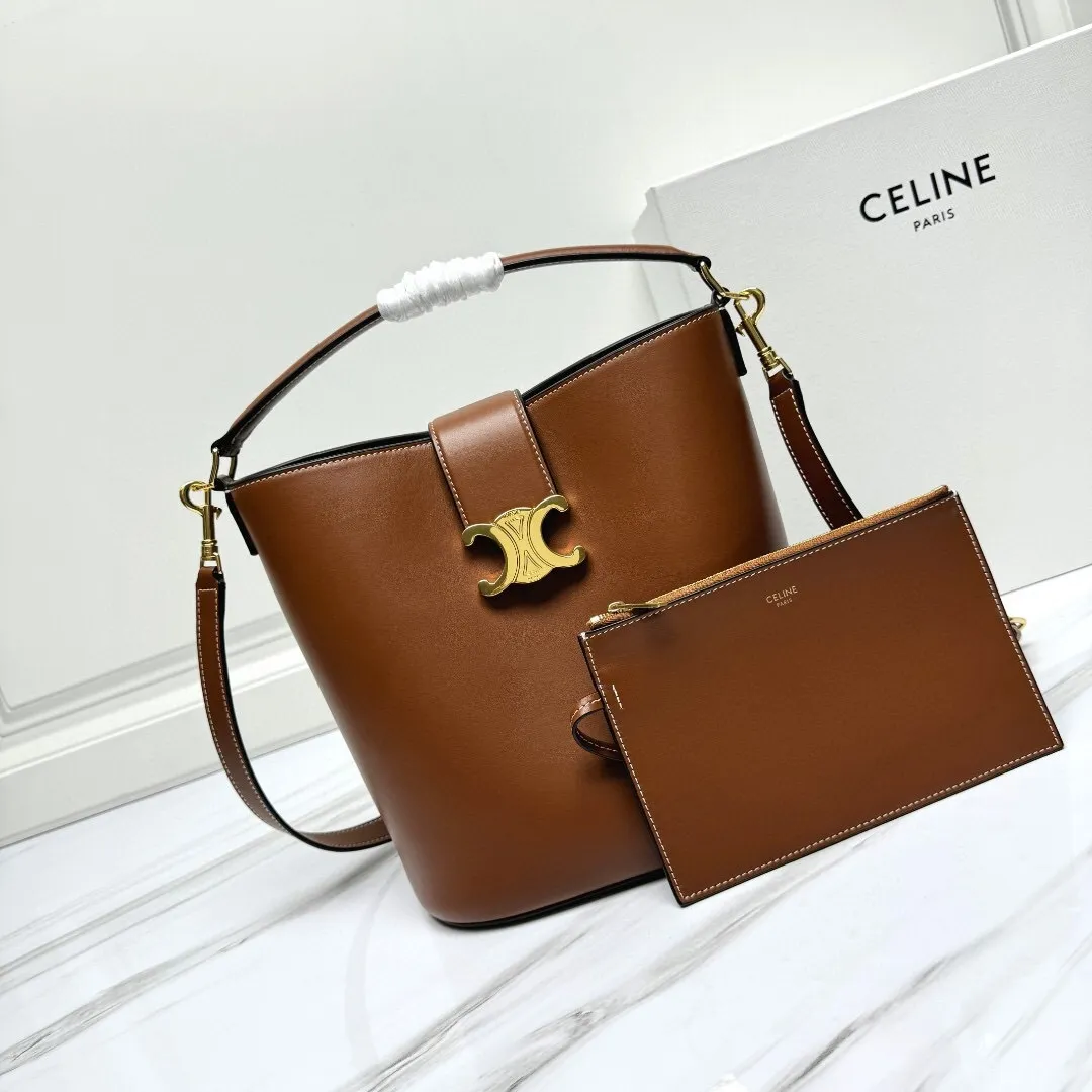 All Categories Official Website "Brand Women's Bags" Women's Bags 💙 Celine 2025 New Celine Bucket Bag