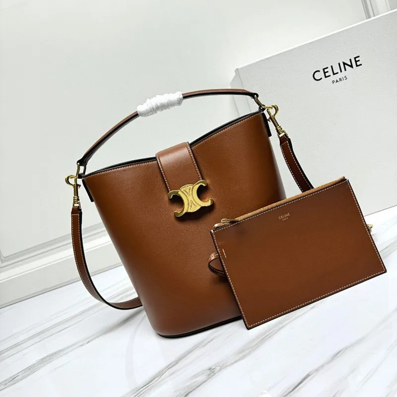 All Categories Official Website "Brand Women's Bags" Women's Bags 💙 Celine 2025 New Celine Bucket Bag