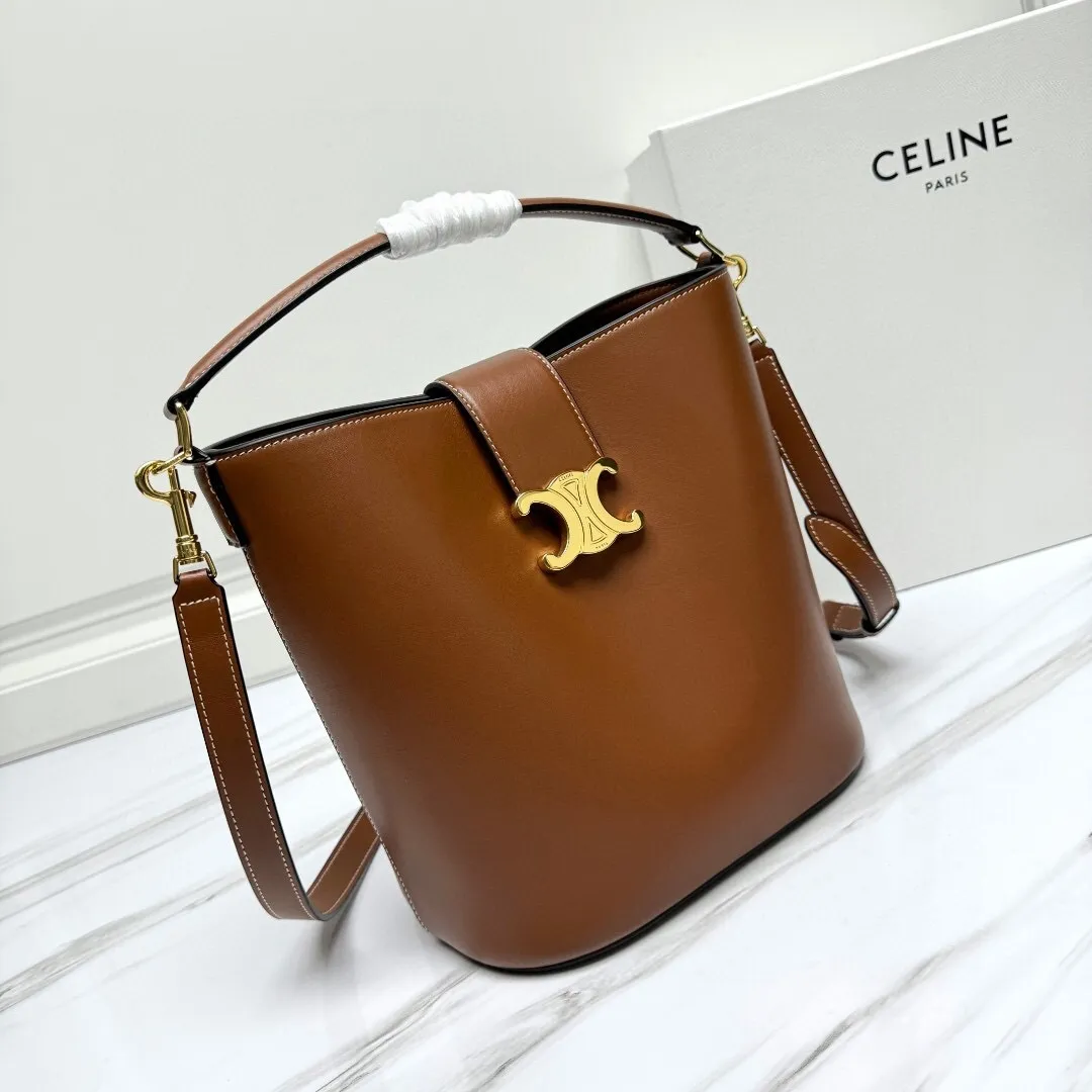 All Categories Official Website "Brand Women's Bags" Women's Bags 💙 Celine 2025 New Celine Bucket Bag