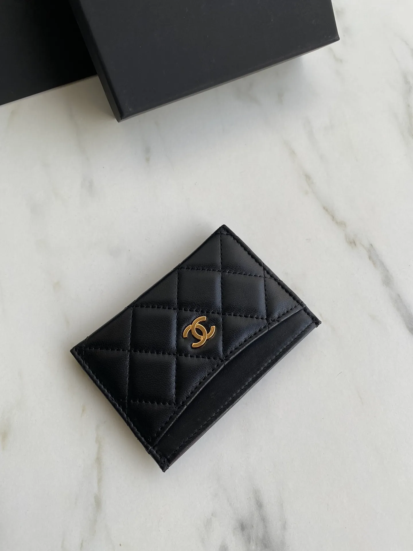 190💰【Original quality】【With serial code】CHANEL, classic card holder! Original quality, caviar small ball pattern series, classic series, exquisite details, full set of packaging, style number (AP426) 31510... size 11*7.5*1