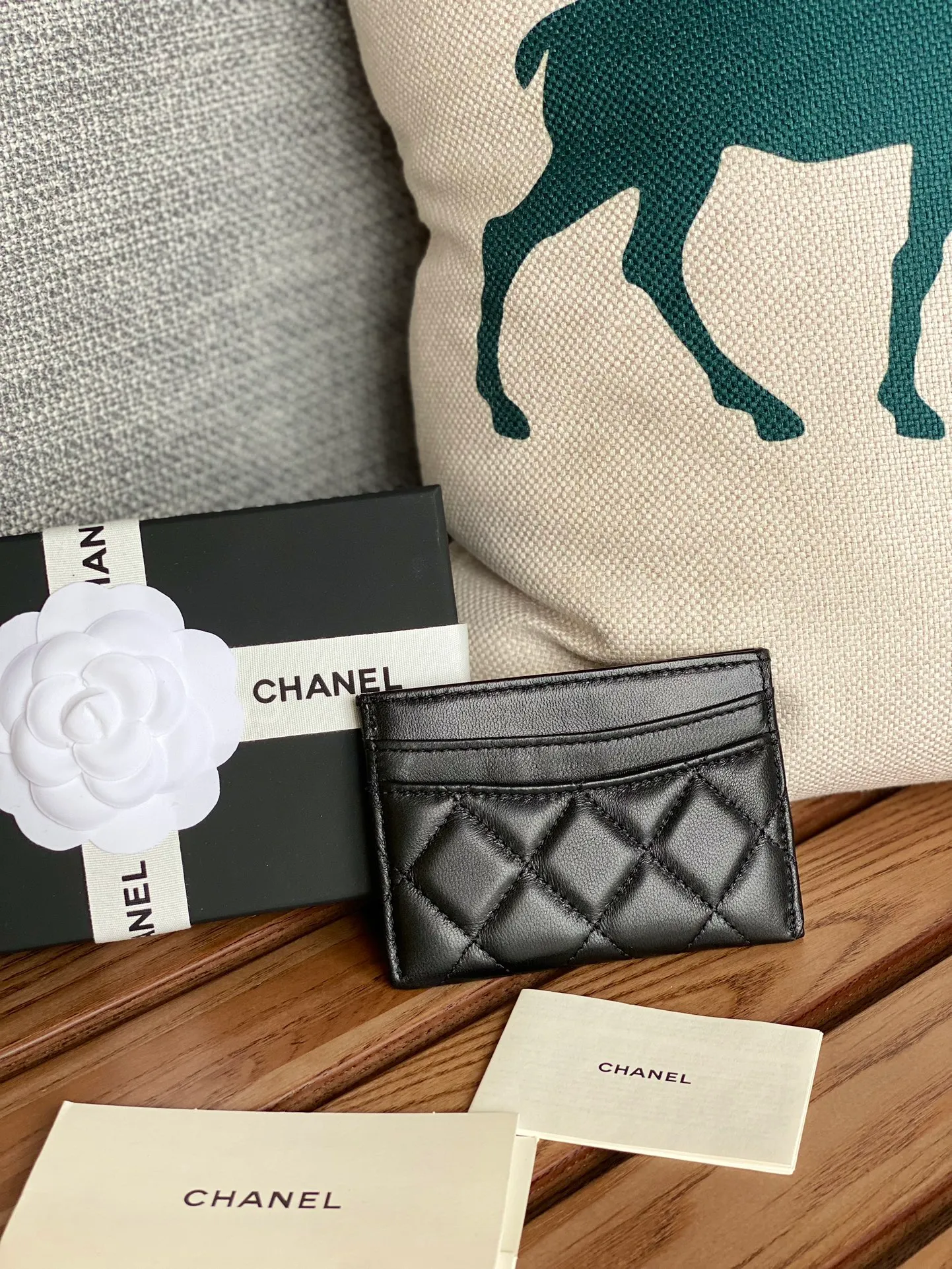 190💰CH@NEL, classic card holder! Original quality, sheepskin classic series, exquisite details, complete package, style number (AP426) 31510... size 11*7.5*1, color as shown in the picture