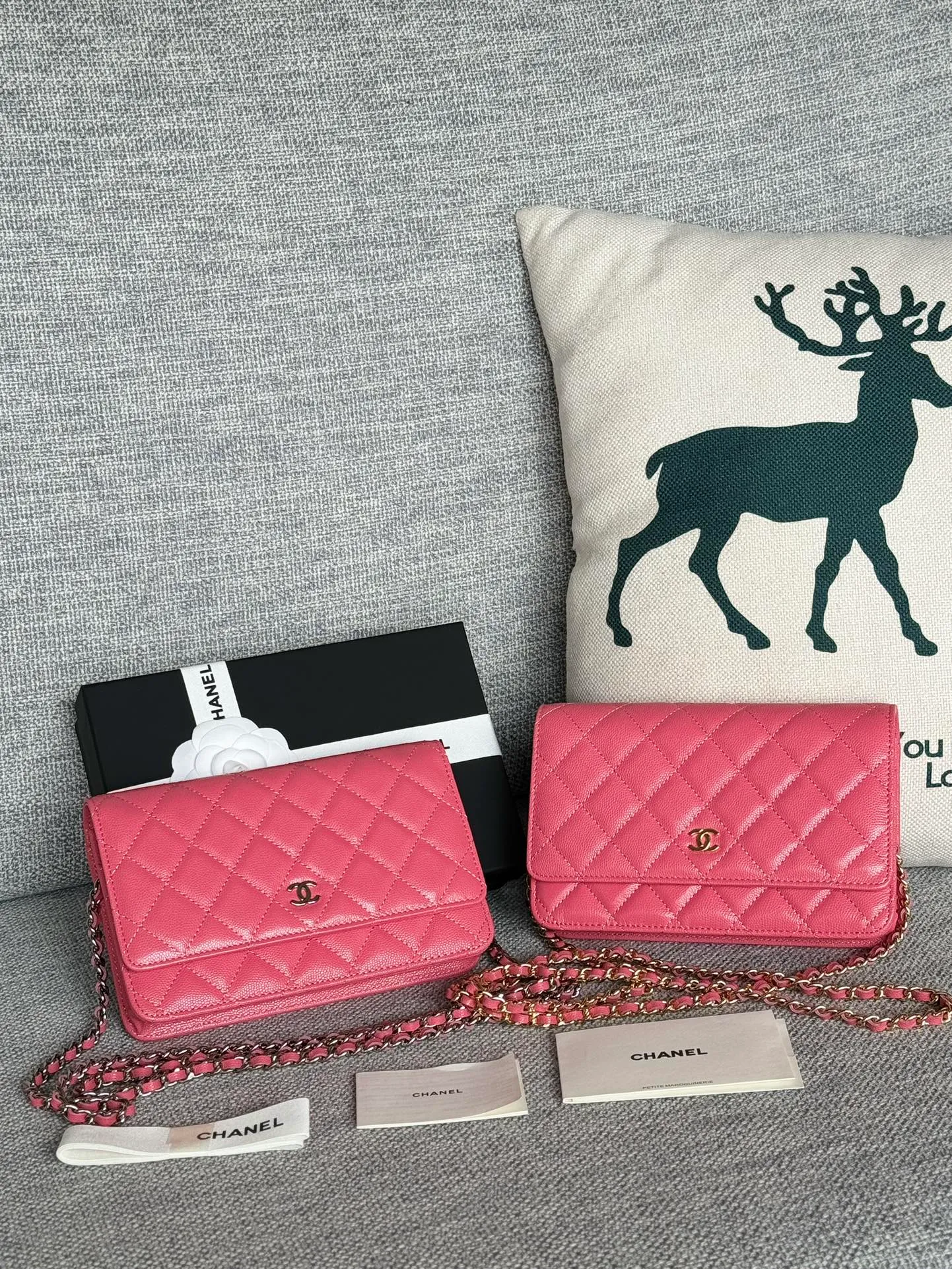 Caviar C𝕙𝕒𝕟𝕖𝕝 entry-level classic 𝑾𝒐𝒄 (magnetic clasp) fortune bag