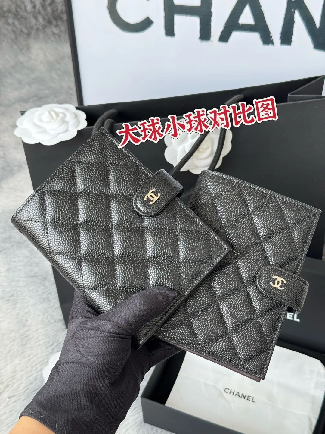 Multifunctional 2-in-1 passport wallet 3196 combination picture Thirteen colors Comparison chart of big and small balls