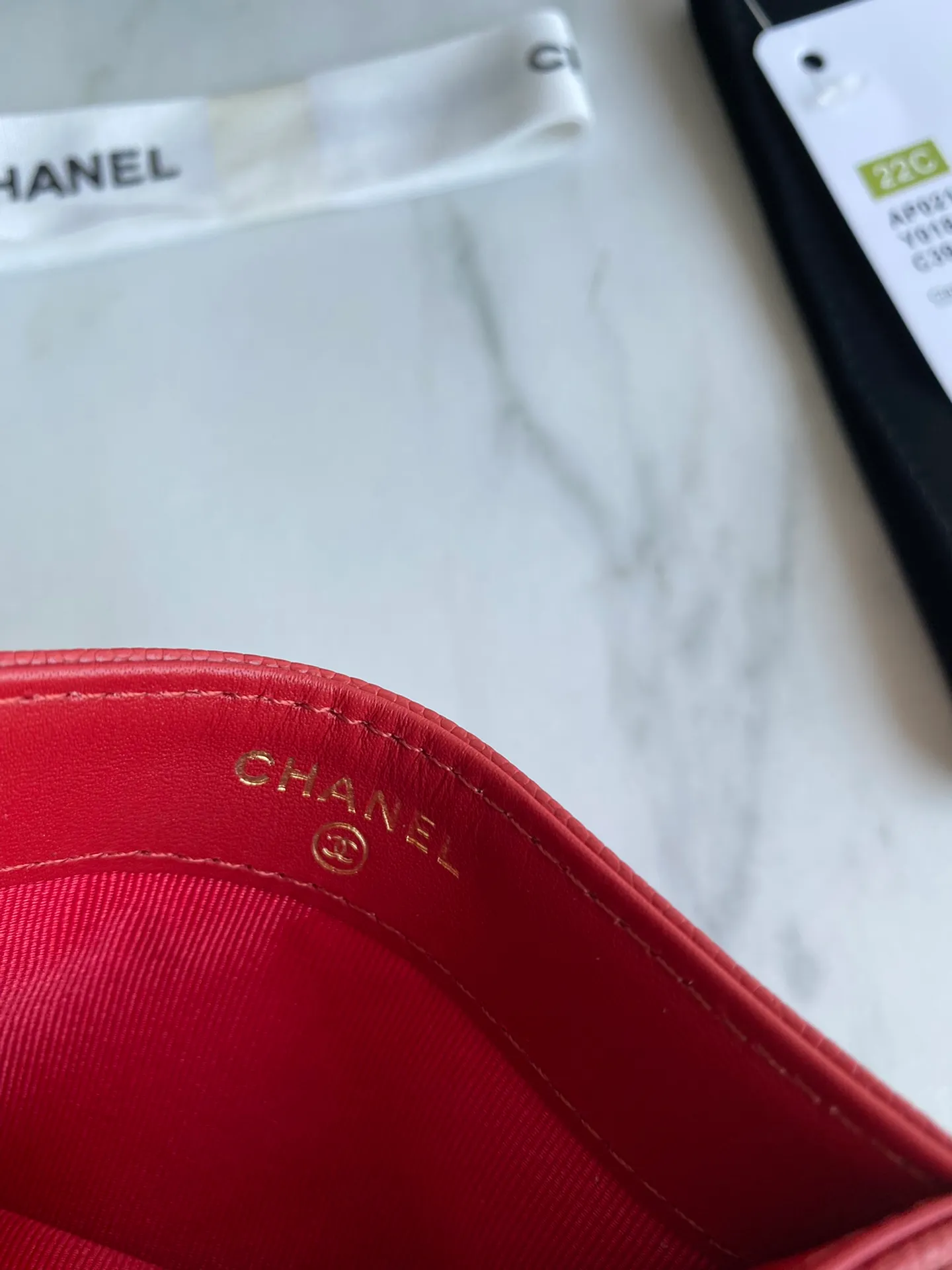 190💰【Original quality】【With serial code】CHANEL, classic card holder! Original quality, caviar small ball pattern series, classic series, exquisite details, full set of packaging, style number (AP426) 31510... size 11*7.5*1
