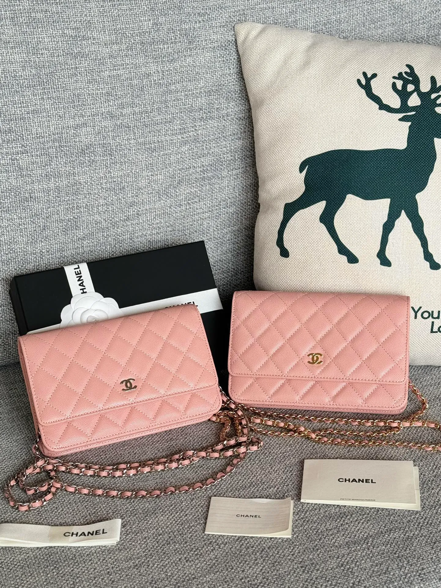 Caviar C𝕙𝕒𝕟𝕖𝕝 entry-level classic 𝑾𝒐𝒄 (magnetic clasp) fortune bag