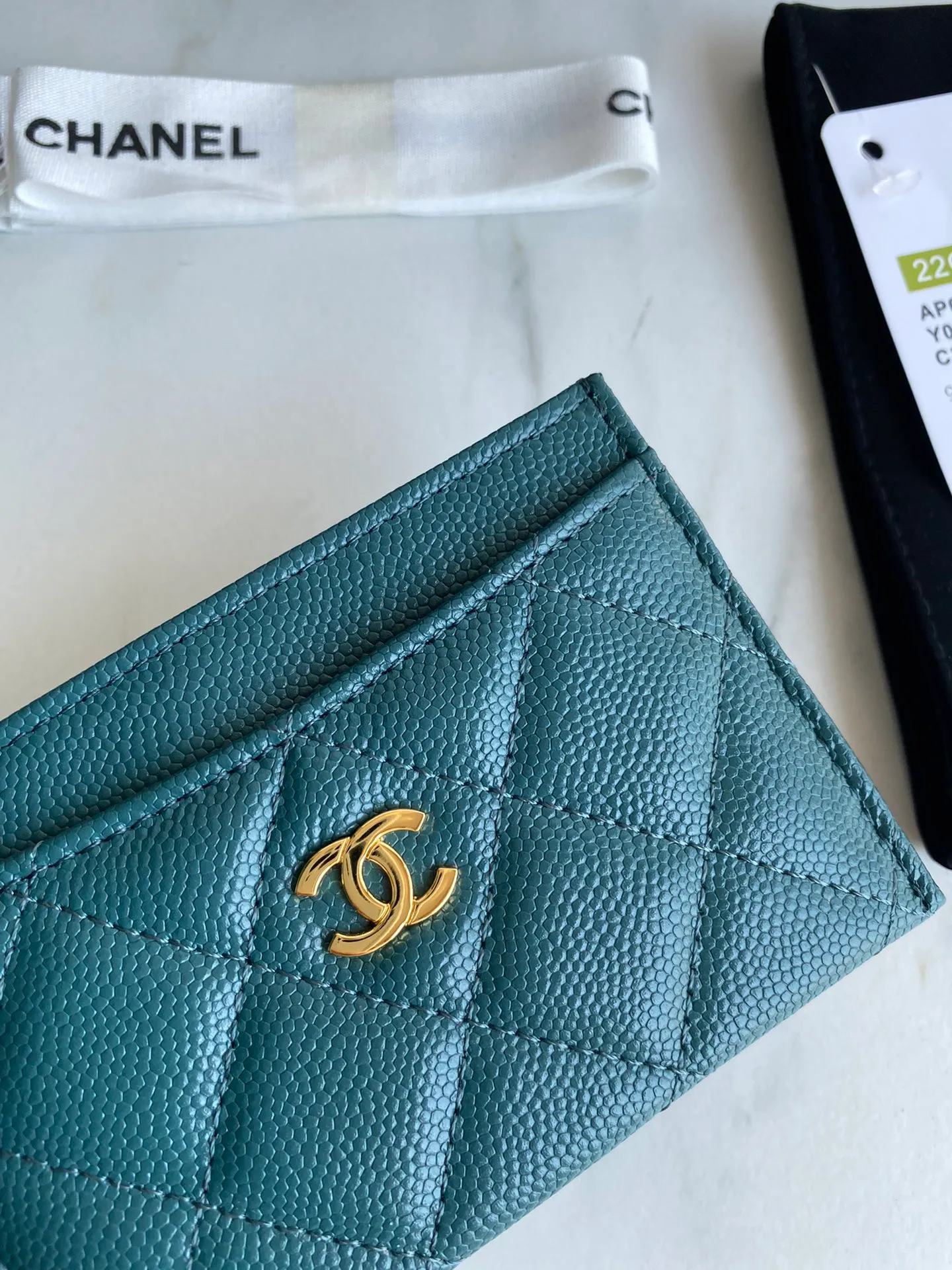 190💰【Original quality】【With serial code】CHANEL, classic card holder! Original quality, caviar small ball pattern series, classic series, exquisite details, full set of packaging, style number (AP426) 31510... size 11*7.5*1