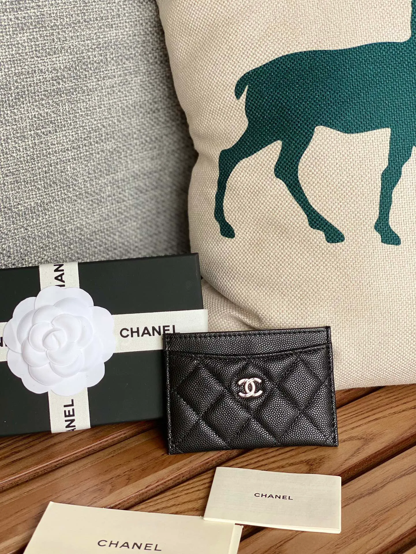 190💰CH@NEL, classic card holder! Original quality, sheepskin classic series, exquisite details, complete package, style number (AP426) 31510... size 11*7.5*1, color as shown in the picture