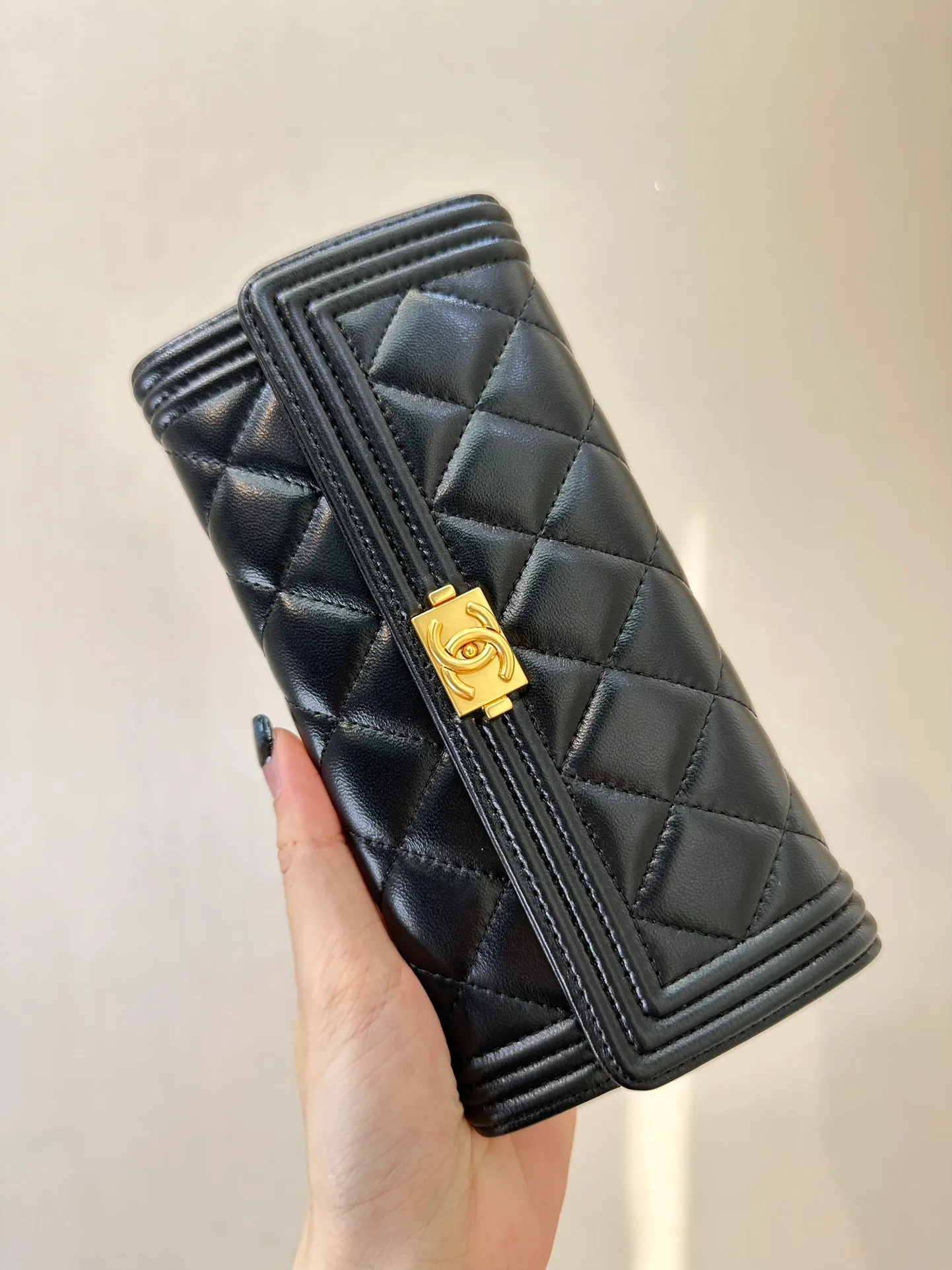 80286 long/sheepskin/black/gold buckle and silver buckle