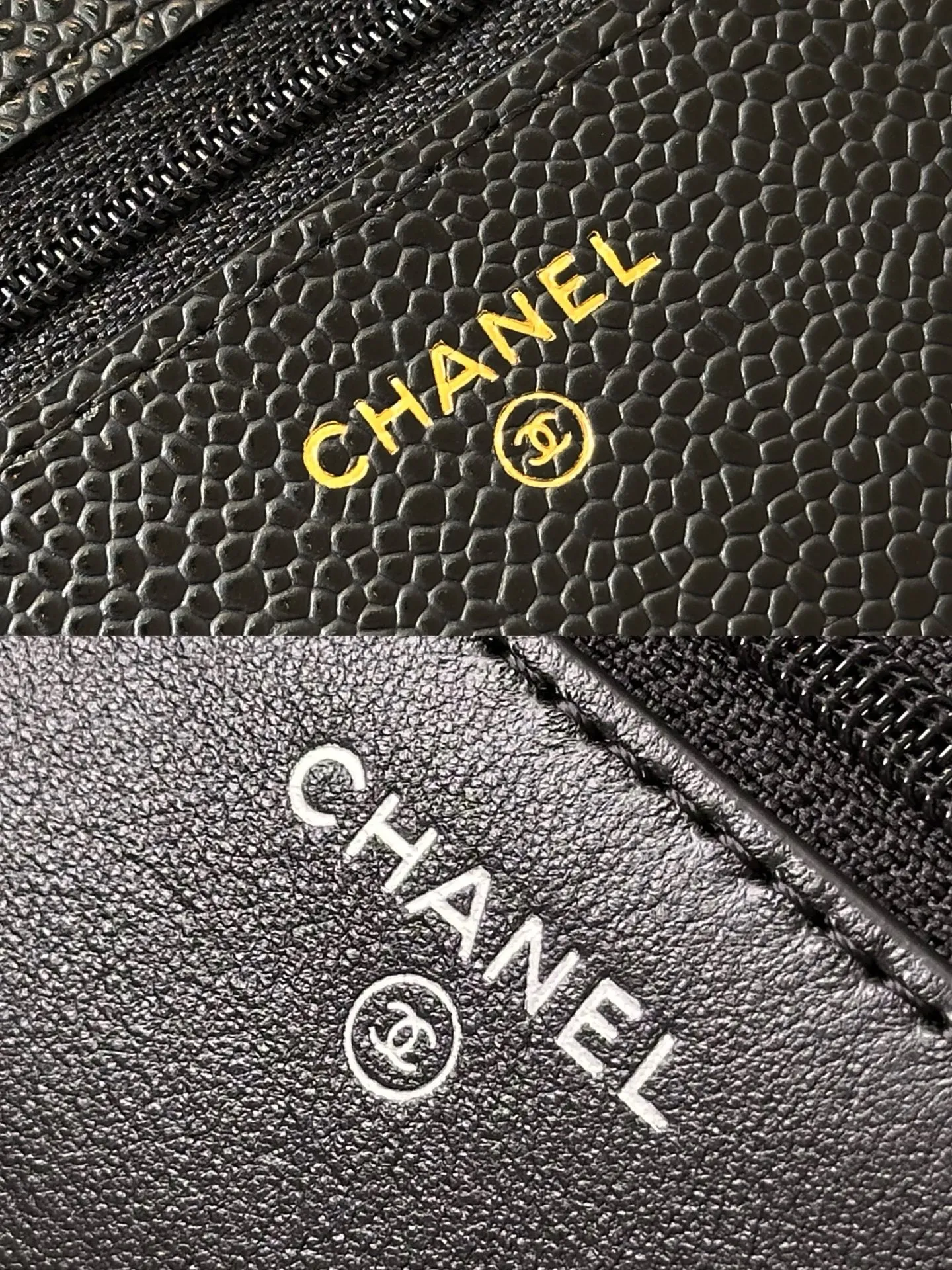 0250 Real photos of the inside details⚠️ It is both a wallet and a WOC bag. It has the functions of a long wallet. It has card slots, zipper pockets for coins, and side pockets for banknotes. This wallet also has a certain thickness, allowing you to stuff in essentials such as mobile phones, keys, tissues, etc.