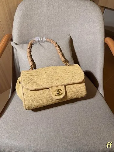 All Categories Official Website "Brand Women's Bags" Women's Bags 💙 Chanel 2026 New Chanel Straw Underarm Bag