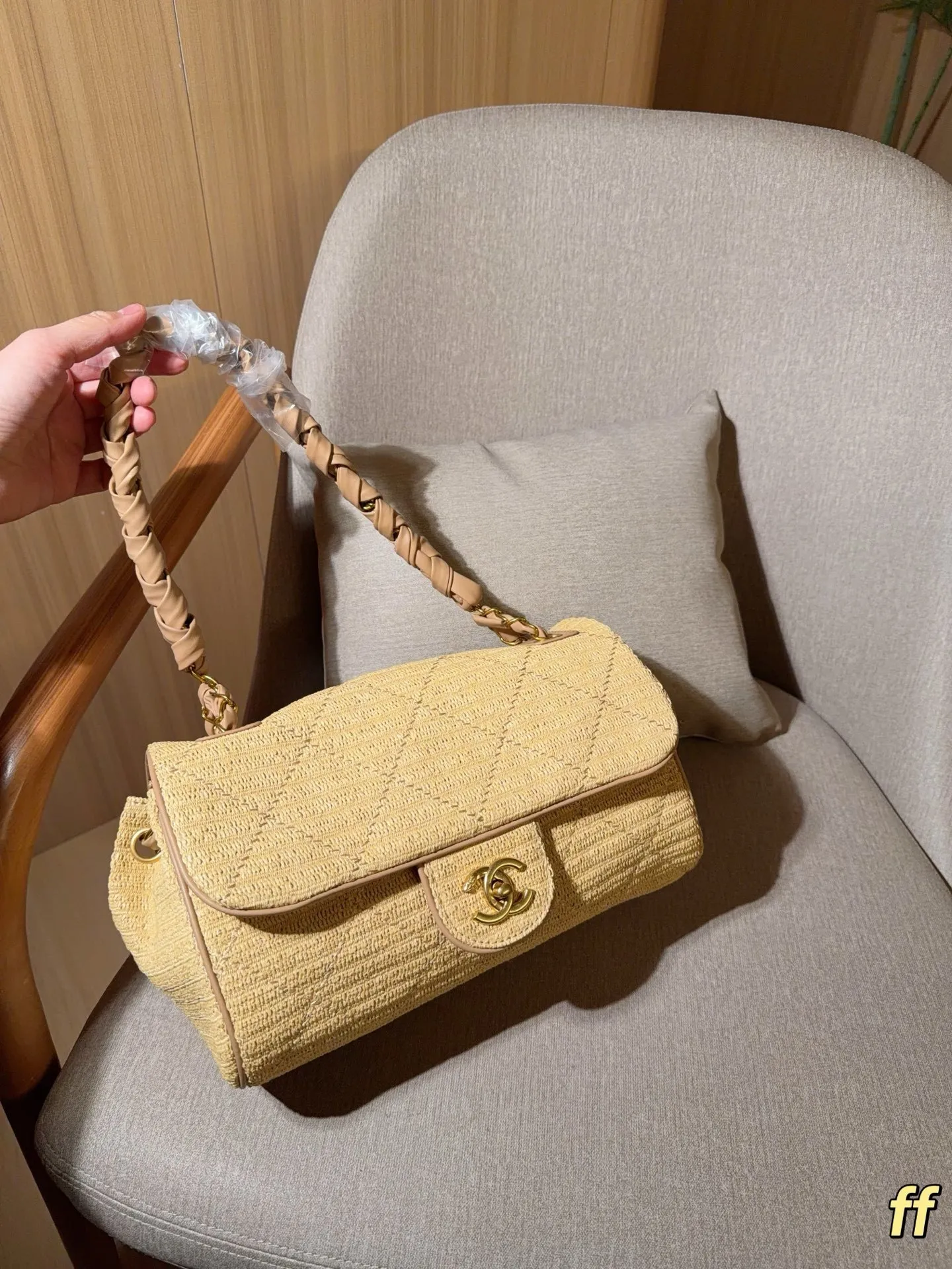 All Categories Official Website "Brand Women's Bags" Women's Bags 💙 Chanel 2026 New Chanel Straw Underarm Bag