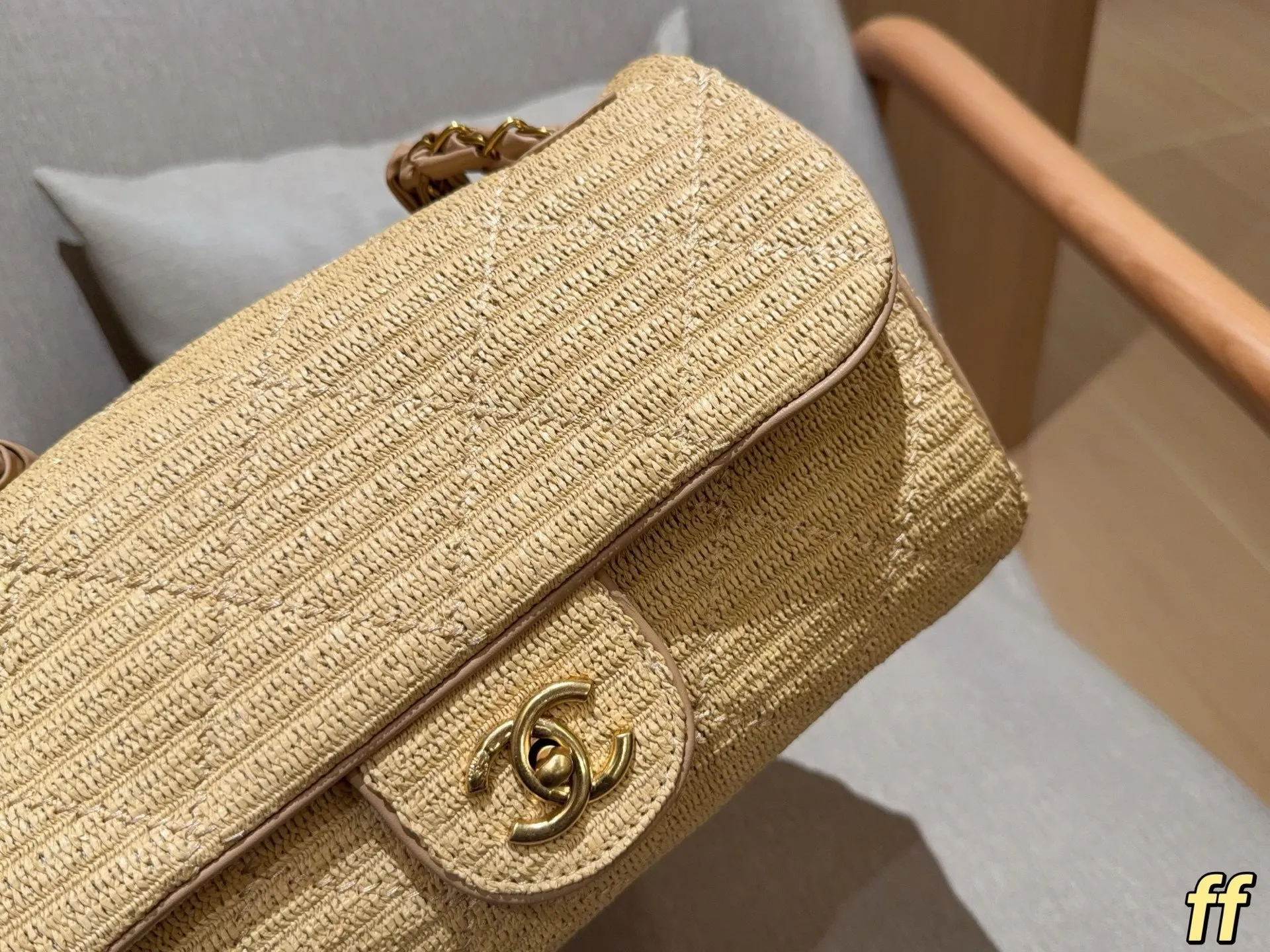 All Categories Official Website "Brand Women's Bags" Women's Bags 💙 Chanel 2026 New Chanel Straw Underarm Bag