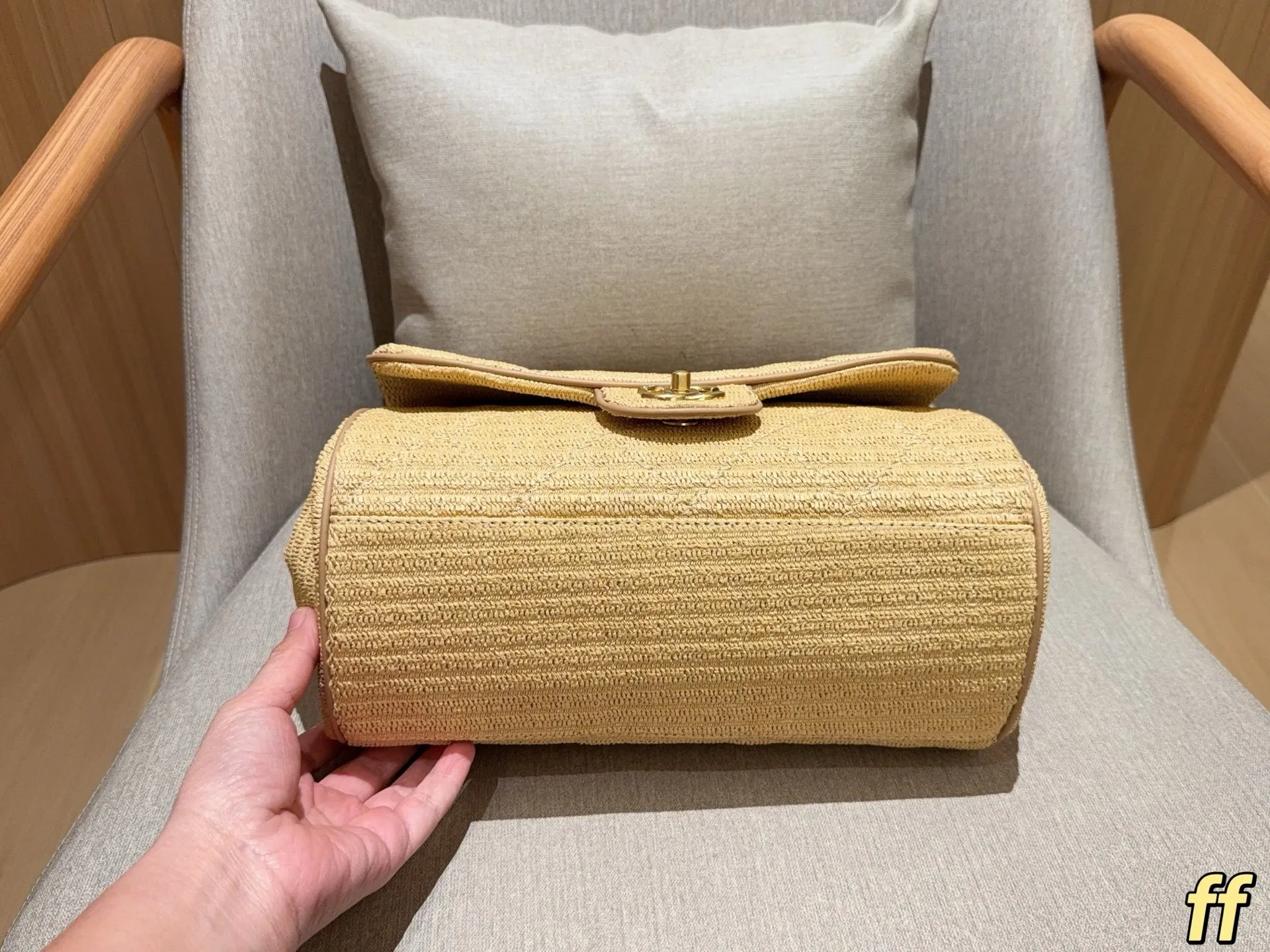 All Categories Official Website "Brand Women's Bags" Women's Bags 💙 Chanel 2026 New Chanel Straw Underarm Bag