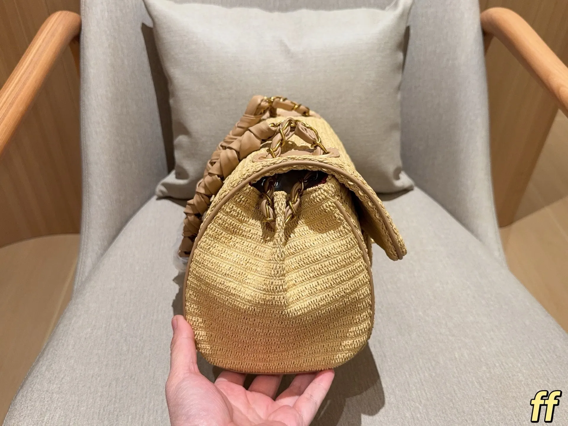 All Categories Official Website "Brand Women's Bags" Women's Bags 💙 Chanel 2026 New Chanel Straw Underarm Bag