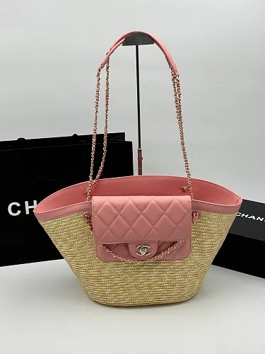 All Categories Official Website "Brand Women's Bags" Women's Bags 💙 Chanel 2026 Official Website CHANEL Braided Cabbage Shopping Bag