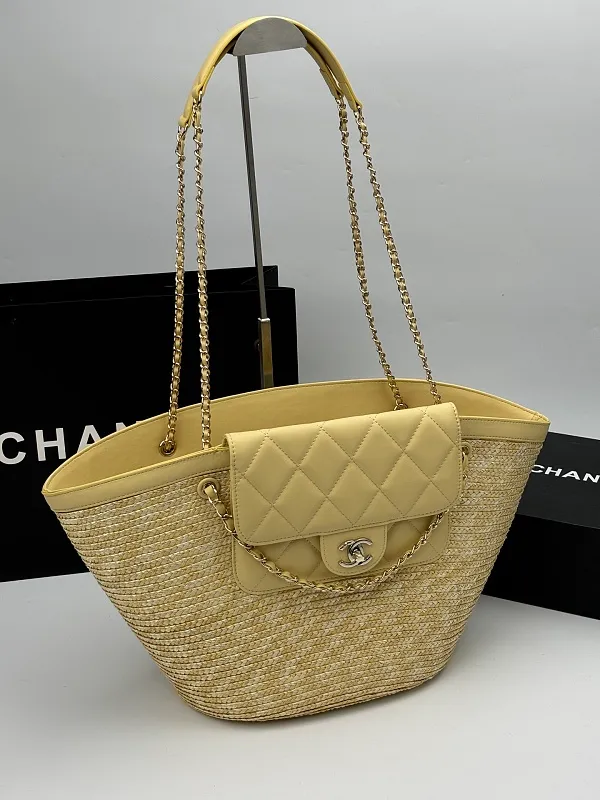 All Categories Official Website "Brand Women's Bags" Women's Bags 💙 Chanel 2026 Official Website CHANEL Braided Cabbage Shopping Bag