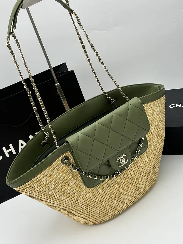 All Categories Official Website "Brand Women's Bags" Women's Bags 💙 Chanel 2026 Official Website CHANEL Braided Cabbage Shopping Bag