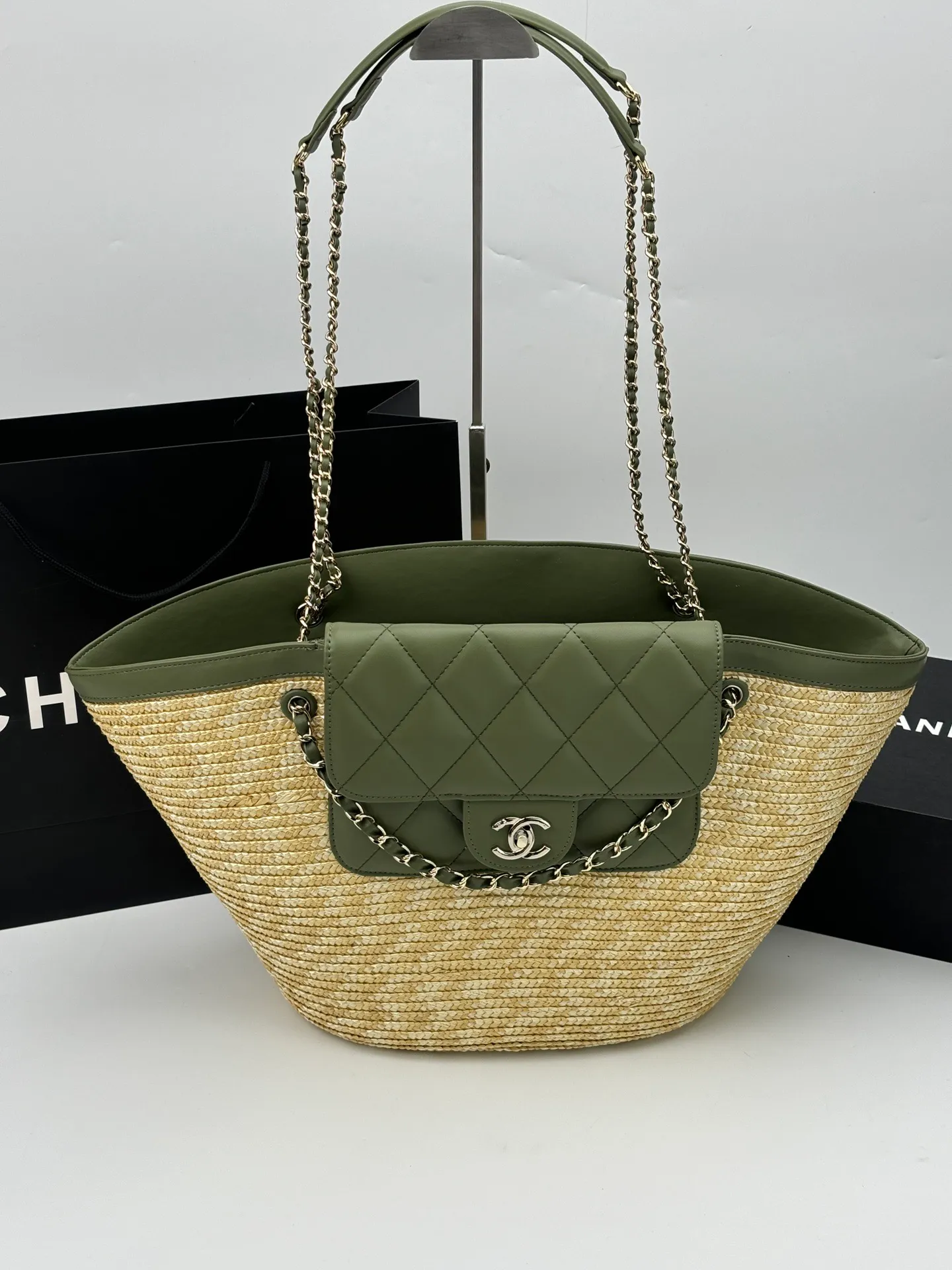 All Categories Official Website "Brand Women's Bags" Women's Bags 💙 Chanel 2026 Official Website CHANEL Braided Cabbage Shopping Bag