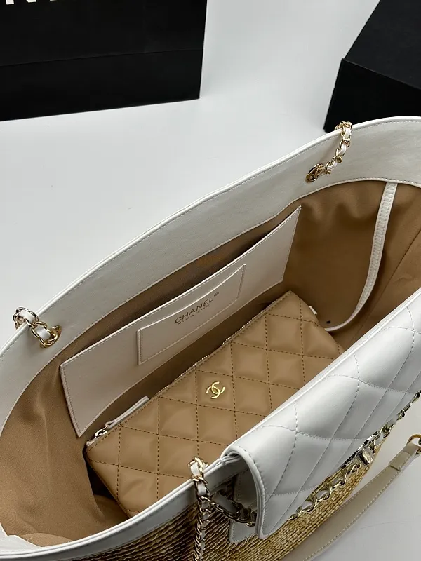 All Categories Official Website "Brand Women's Bags" Women's Bags 💙 Chanel 2026 Official Website CHANEL Braided Cabbage Shopping Bag