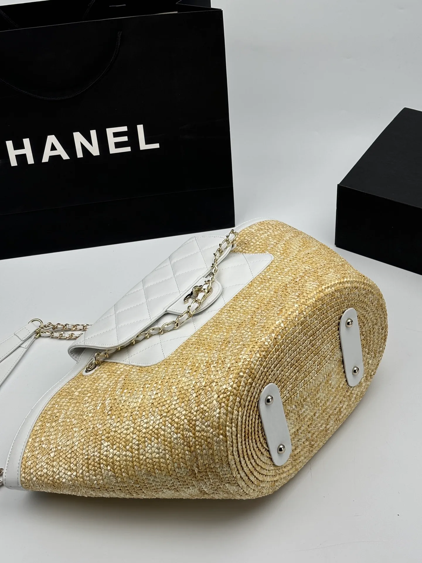 All Categories Official Website "Brand Women's Bags" Women's Bags 💙 Chanel 2026 Official Website CHANEL Braided Cabbage Shopping Bag