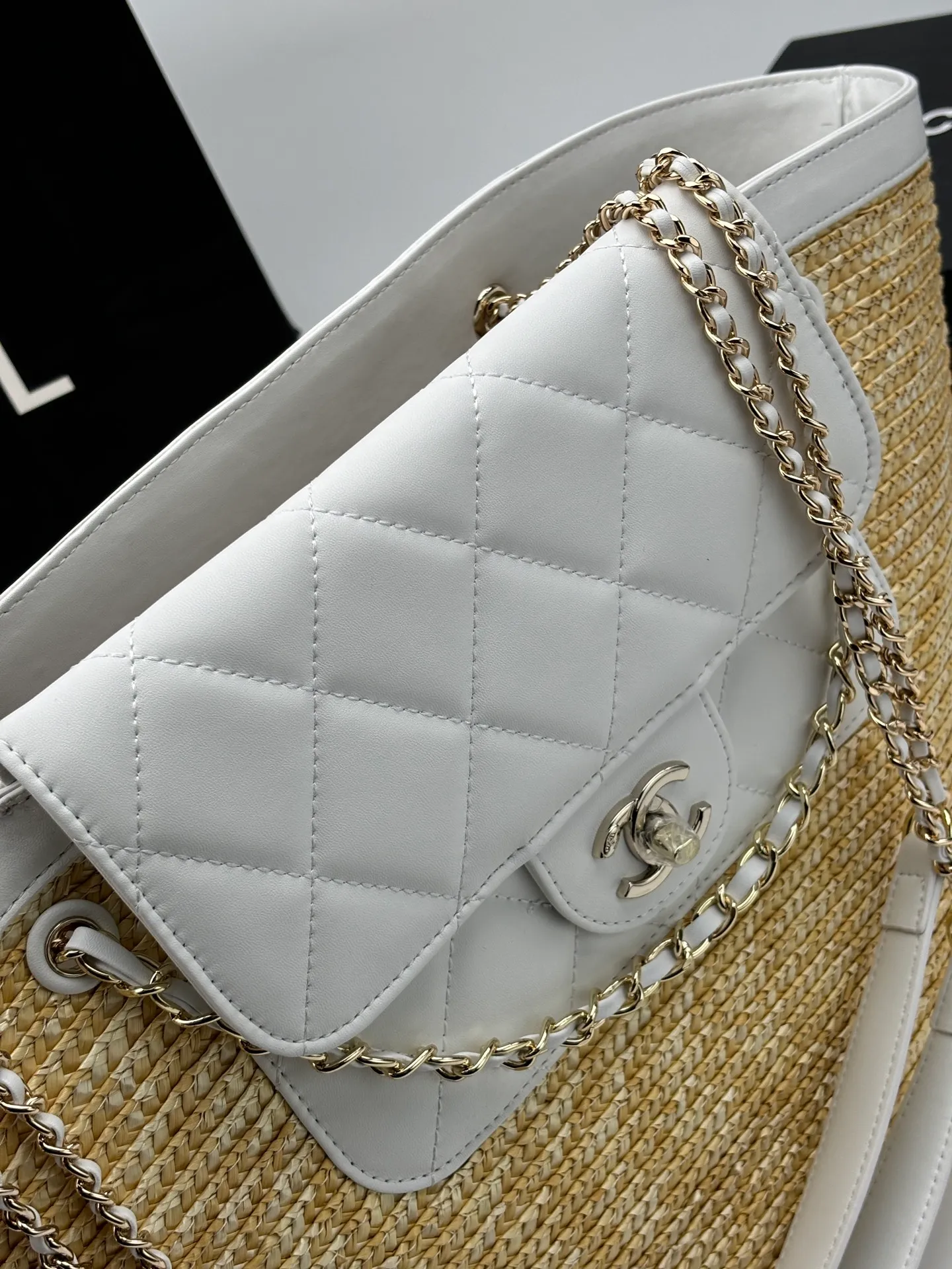 All Categories Official Website "Brand Women's Bags" Women's Bags 💙 Chanel 2026 Official Website CHANEL Braided Cabbage Shopping Bag