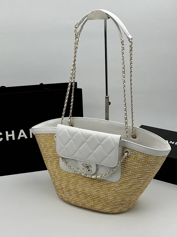 All Categories Official Website "Brand Women's Bags" Women's Bags 💙 Chanel 2026 Official Website CHANEL Braided Cabbage Shopping Bag
