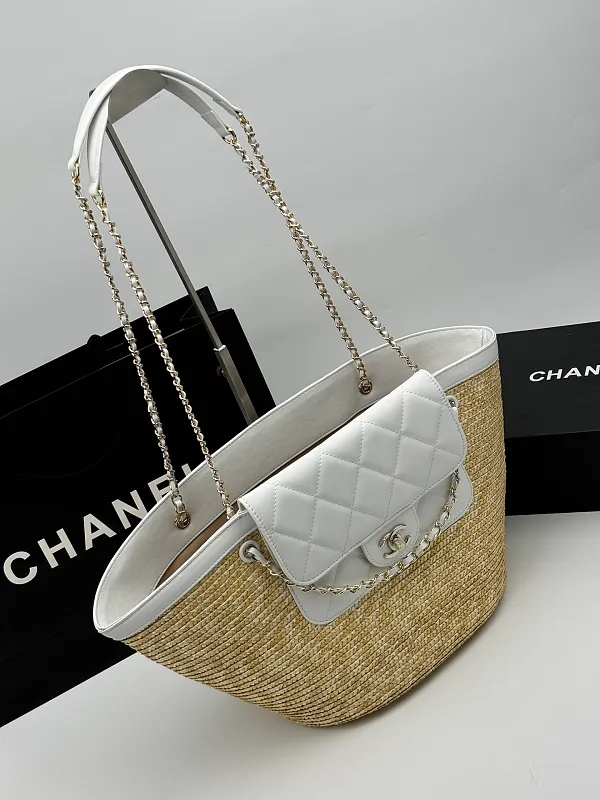All Categories Official Website "Brand Women's Bags" Women's Bags 💙 Chanel 2026 Official Website CHANEL Braided Cabbage Shopping Bag