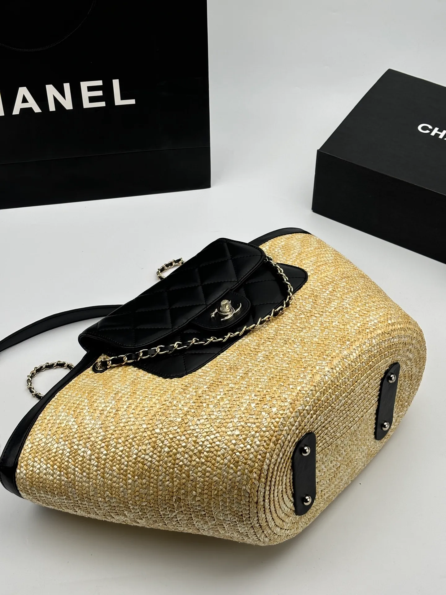 All Categories Official Website "Brand Women's Bags" Women's Bags 💙 Chanel 2026 Official Website CHANEL Braided Cabbage Shopping Bag