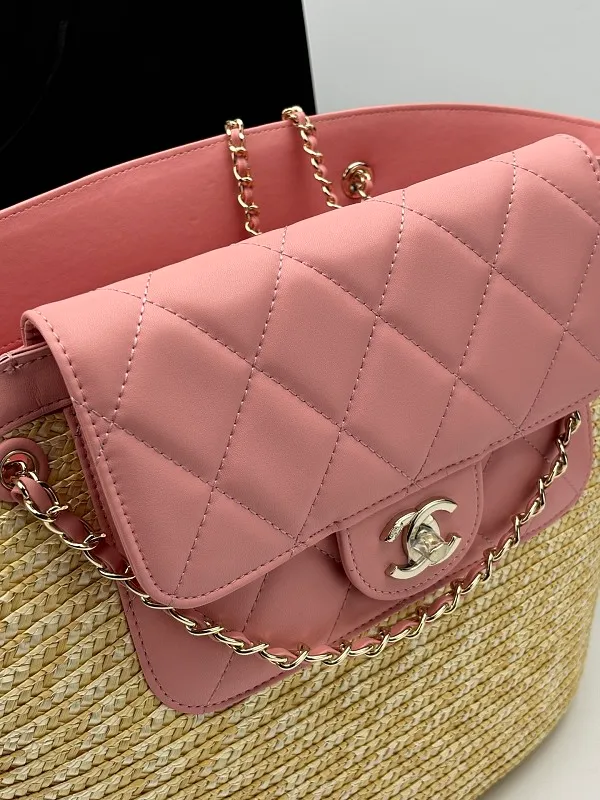 All Categories Official Website "Brand Women's Bags" Women's Bags 💙 Chanel 2026 Official Website CHANEL Braided Cabbage Shopping Bag