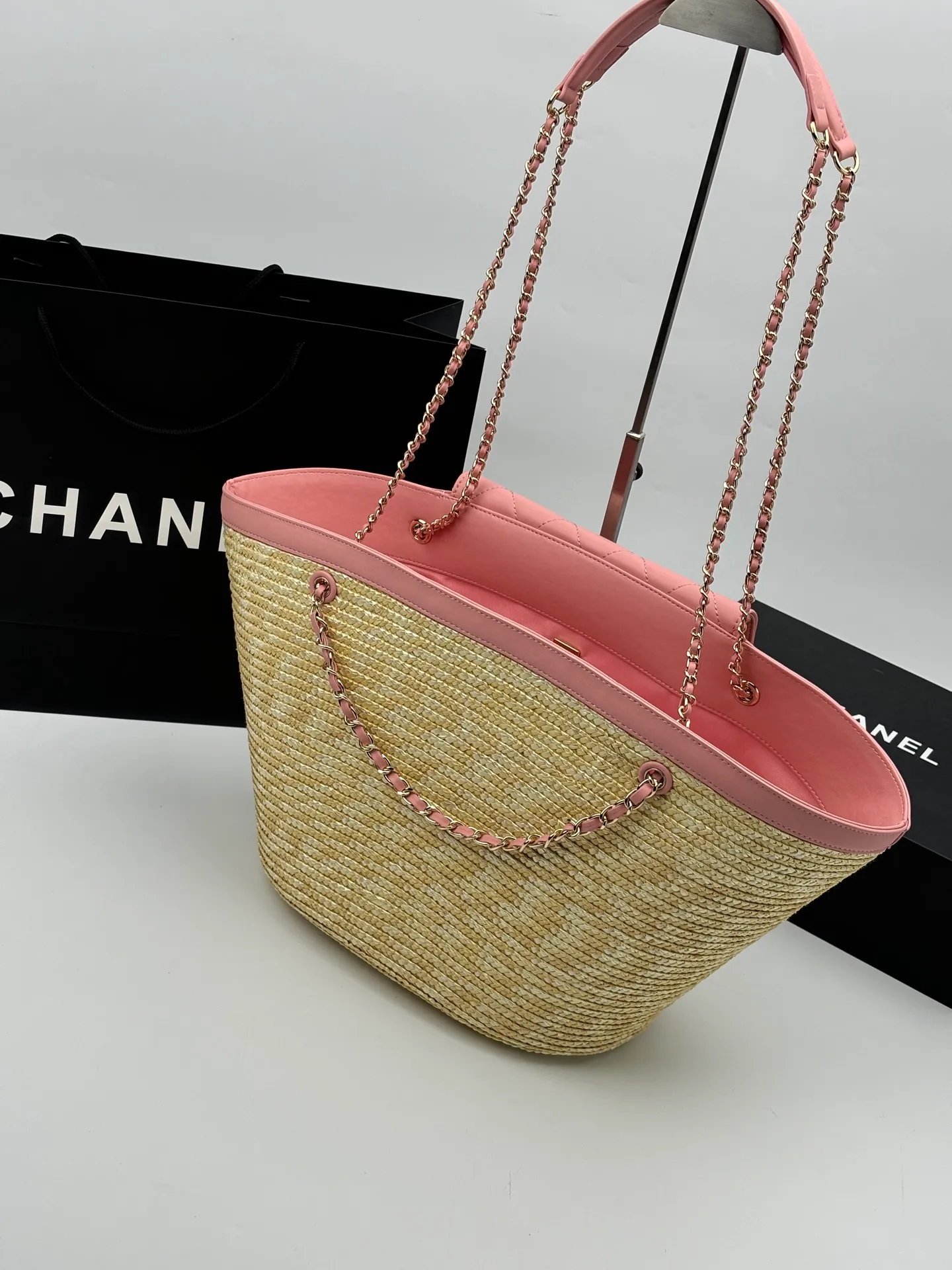 All Categories Official Website "Brand Women's Bags" Women's Bags 💙 Chanel 2026 Official Website CHANEL Braided Cabbage Shopping Bag