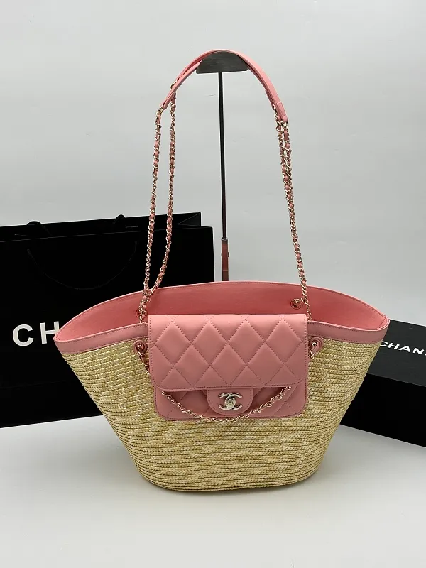All Categories Official Website "Brand Women's Bags" Women's Bags 💙 Chanel 2026 Official Website CHANEL Braided Cabbage Shopping Bag