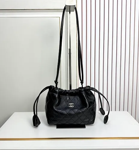 All Categories Official Website "Brand Women's Bags" Women's Bags 💙 Chanel 2026 Official Website CHANEL Diamond Drawstring Bucket Bag