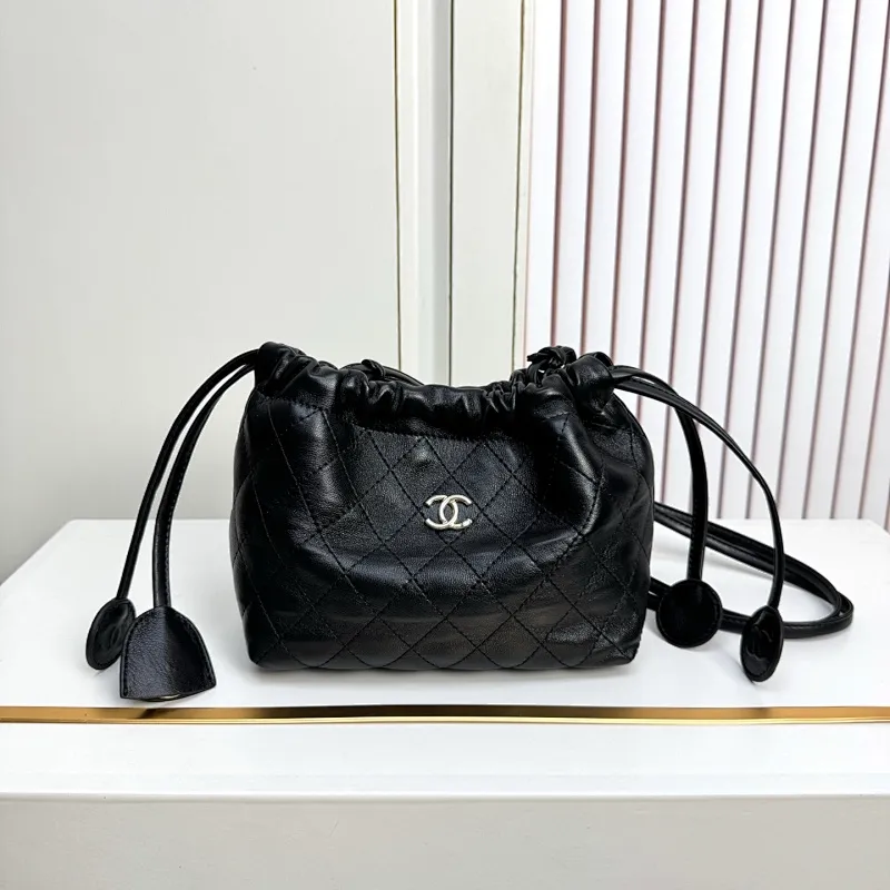 All Categories Official Website "Brand Women's Bags" Women's Bags 💙 Chanel 2026 Official Website CHANEL Diamond Drawstring Bucket Bag