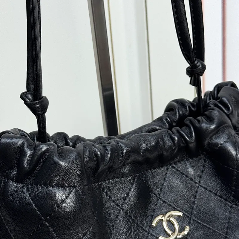 All Categories Official Website "Brand Women's Bags" Women's Bags 💙 Chanel 2026 Official Website CHANEL Diamond Drawstring Bucket Bag