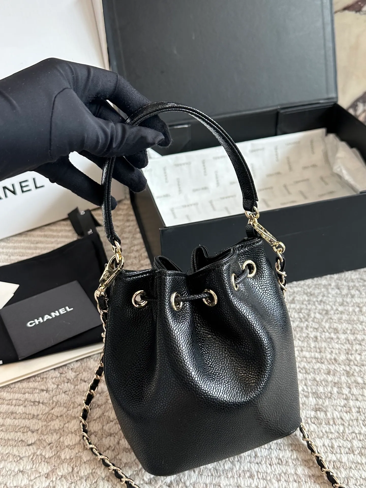 All Categories Official Website "Brand Women's Bags" Women's Bags 💙 Chanel 2025 New CHANEL Bucket Bag