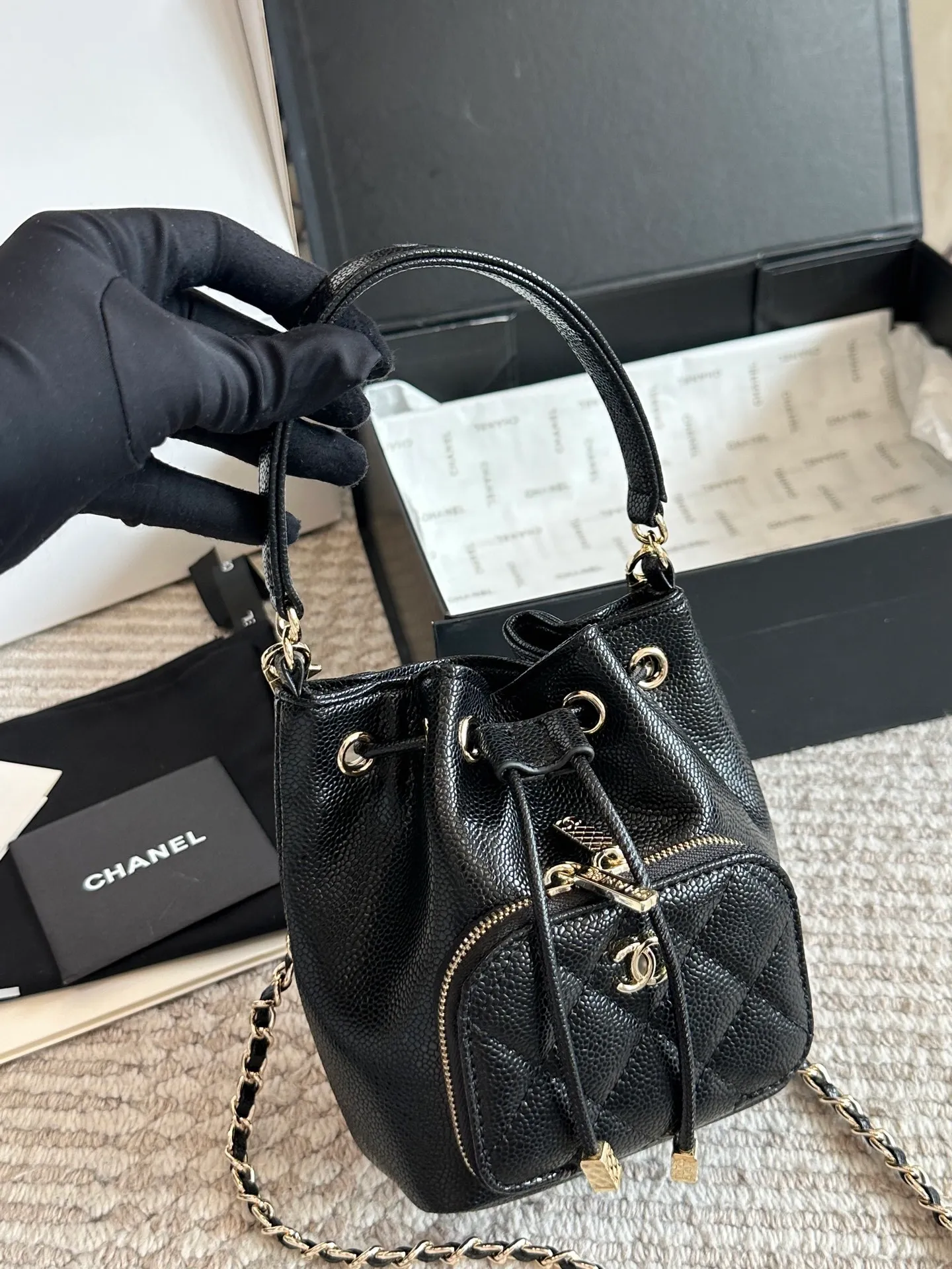 All Categories Official Website "Brand Women's Bags" Women's Bags 💙 Chanel 2025 New CHANEL Bucket Bag