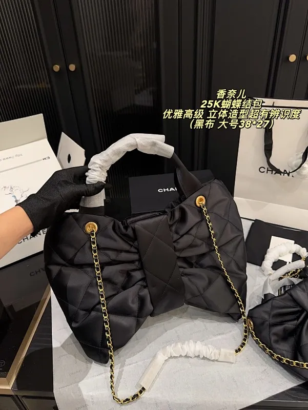All Categories Official Website "Brand Women's Bags" Women's Bags 💙 Chanel 2025 New Chanel25K Bow Bag