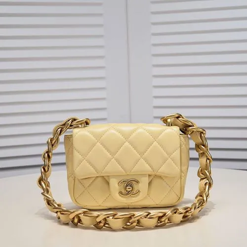 All Categories Official Website "Brand Women's Bags" Women's Bags 💙 Chanel �C𝗵𝗮𝗻𝗲𝟭 𝟮𝟮𝘀 Large Gold Chain Armpit Bag Small Size Jimei, have you got it yet? This bag is easy to wear with hot girls, and the capacity is good. The thick chain is the finishing touch of this bag. It is younger and more fashionable than Cf. 𝐒𝐢𝐳𝐞𝟏𝟑-𝟏𝟕