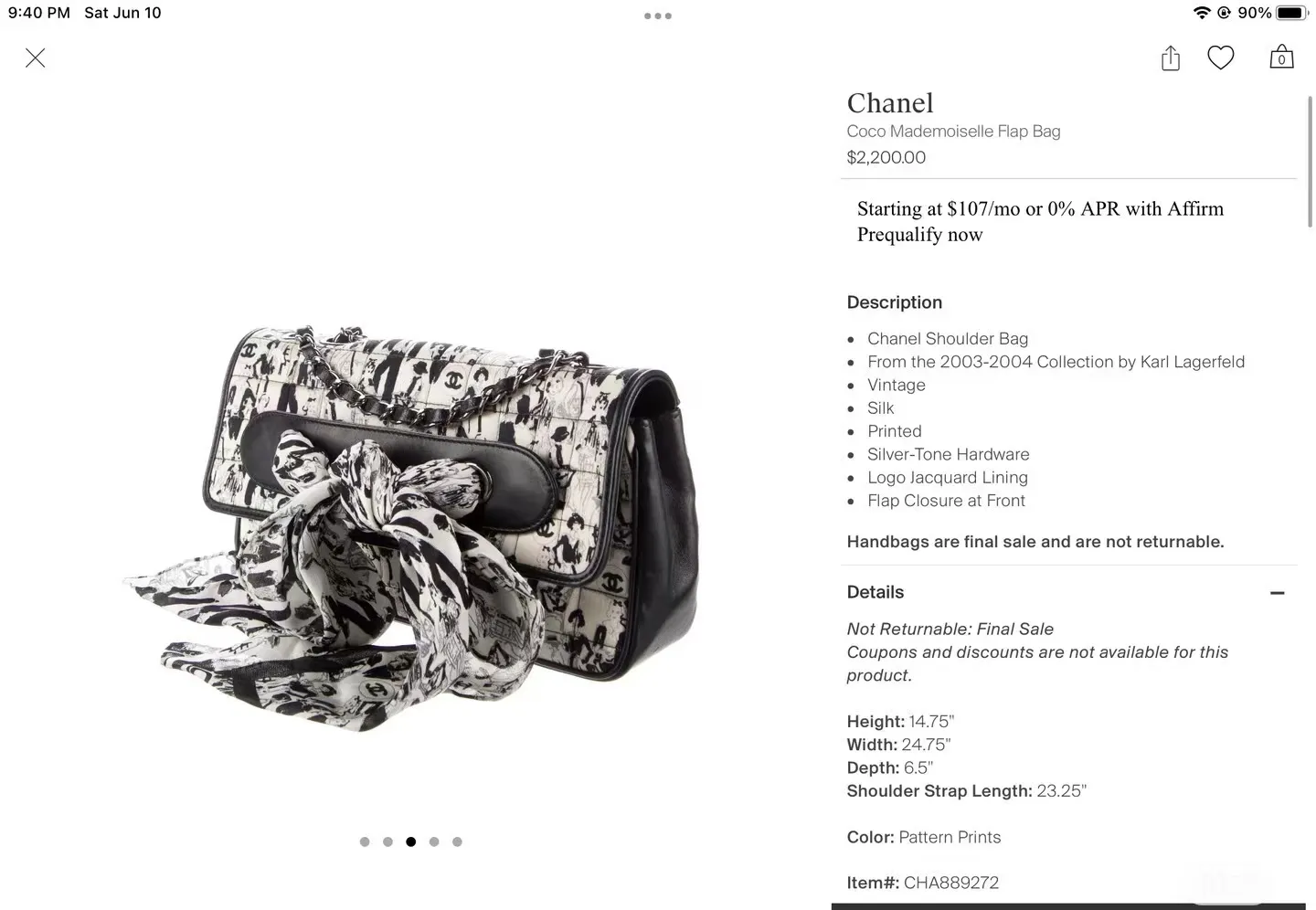 All Categories Chanel Women's Bags (Chanel) Chanel 90100055