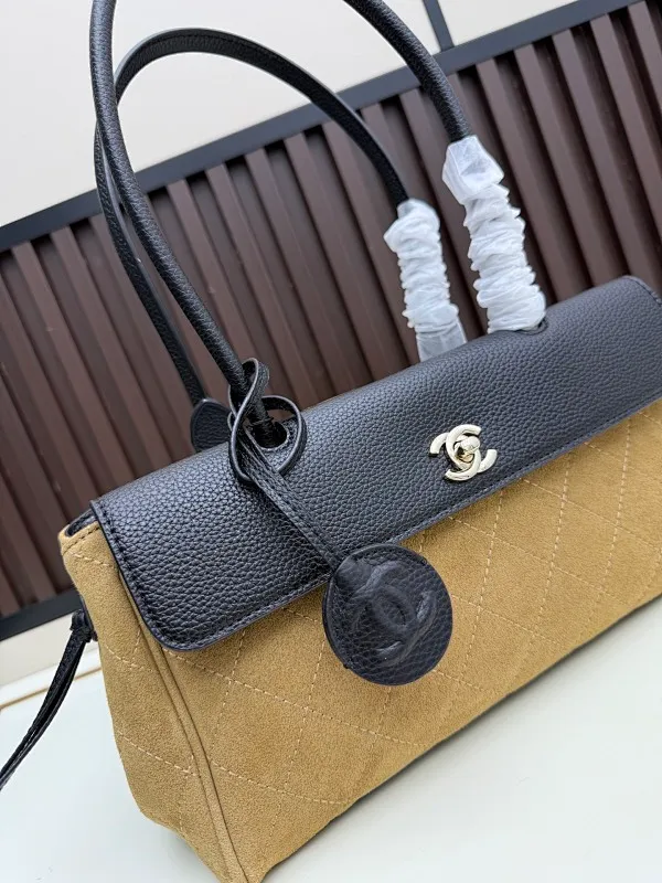 All Categories Official Website "Brand Women's Bags" Women's Bags 💙 Chanel 2026 New CHANEL Togo Cow Leather Tote Handbag