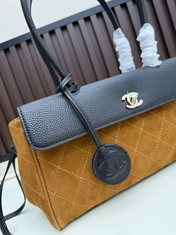 All Categories Official Website "Brand Women's Bags" Women's Bags 💙 Chanel 2026 New CHANEL Togo Cow Leather Tote Handbag