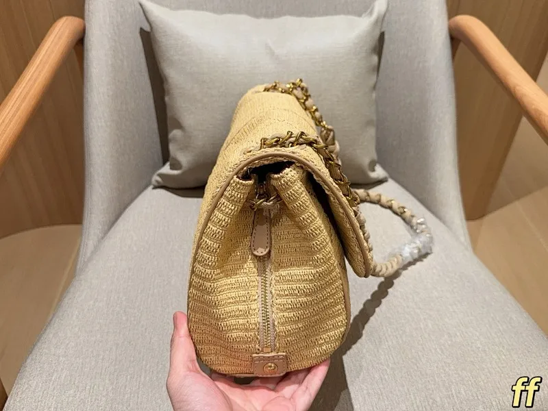 All Categories Official Website "Brand Women's Bags" Women's Bags 💙 Chanel 2026 New Chanel Straw Underarm Bag