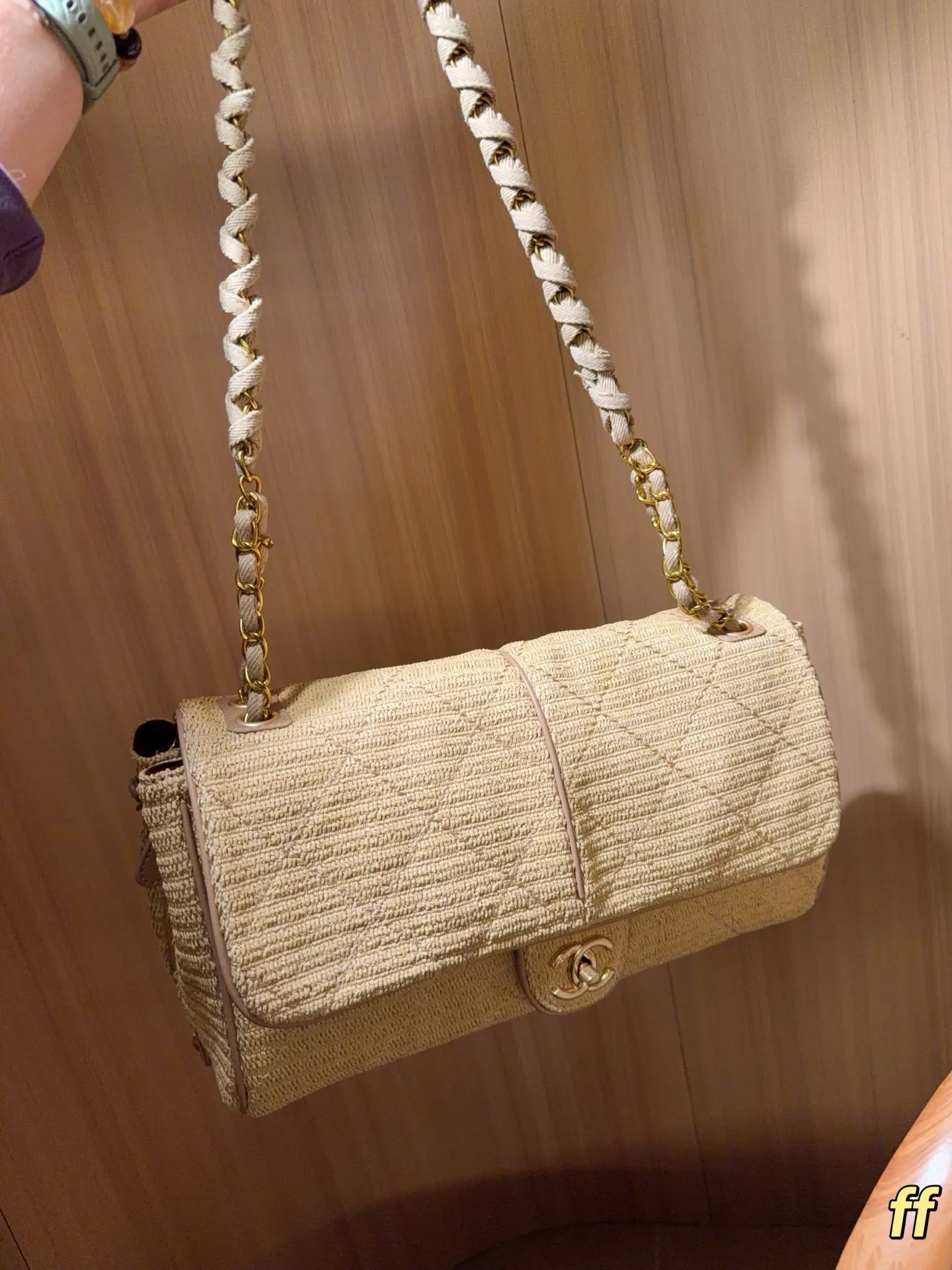 All Categories Official Website "Brand Women's Bags" Women's Bags 💙 Chanel 2026 New Chanel Straw Underarm Bag