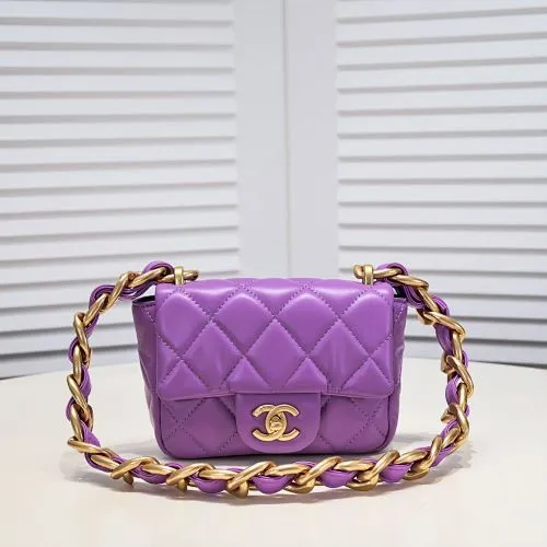 All Categories Official Website "Brand Women's Bags" Women's Bags 💙 Chanel �C𝗵𝗮𝗻𝗲𝟭 𝟮𝟮𝘀 Large Gold Chain Armpit Bag Small Size Jimei, have you got it yet? This bag is easy to wear with hot girls, and the capacity is good. The thick chain is the finishing touch of this bag. It is younger and more fashionable than Cf. 𝐒𝐢𝐳𝐞𝟏𝟑-𝟏𝟕