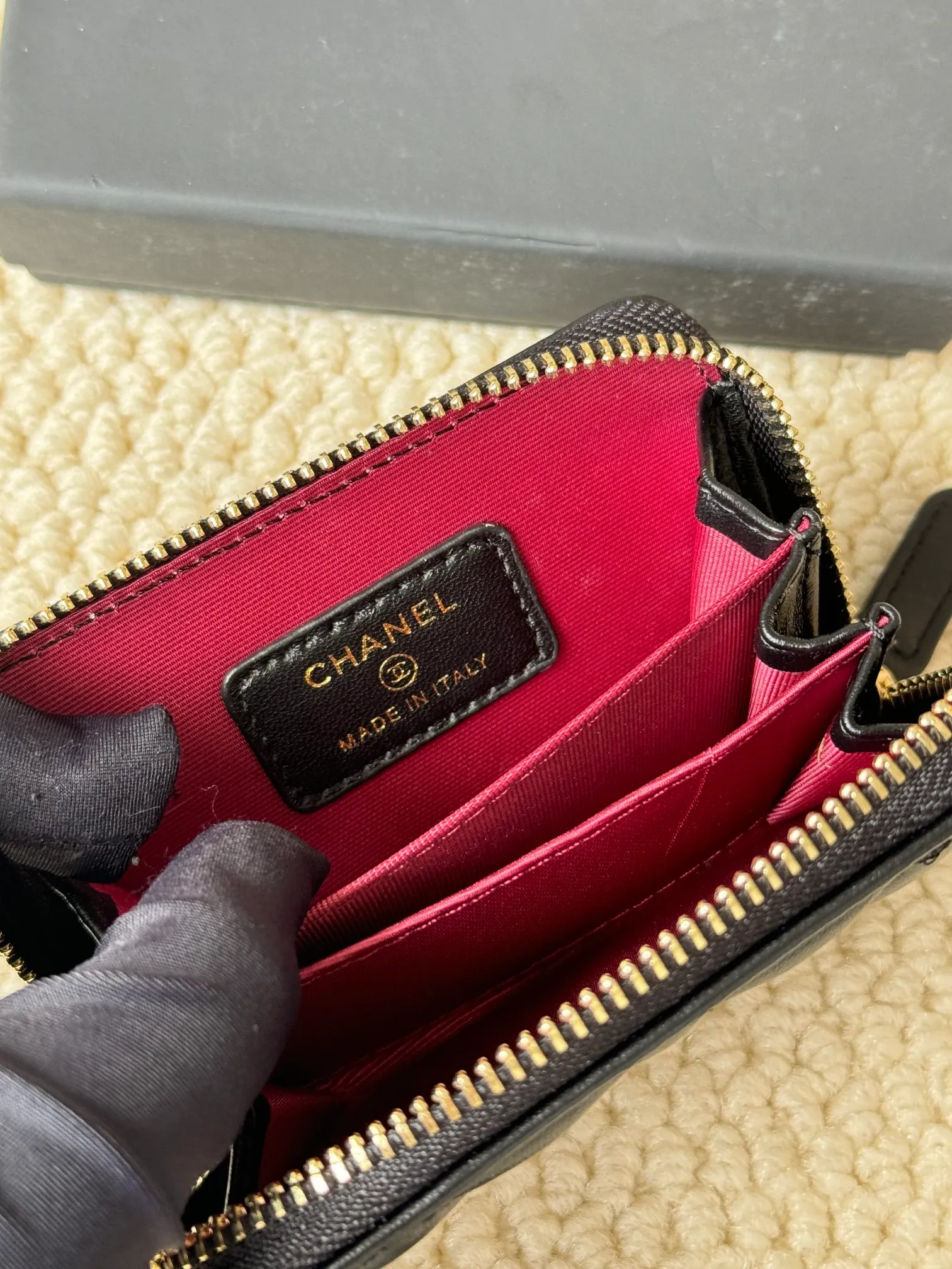 💰120 Style number: AP462 Chanel sheepskin series Chanel card holder ❤Coin purse️❤️ Counter style Impeccable workmanship details Adhere to high quality Size: 10x9cm