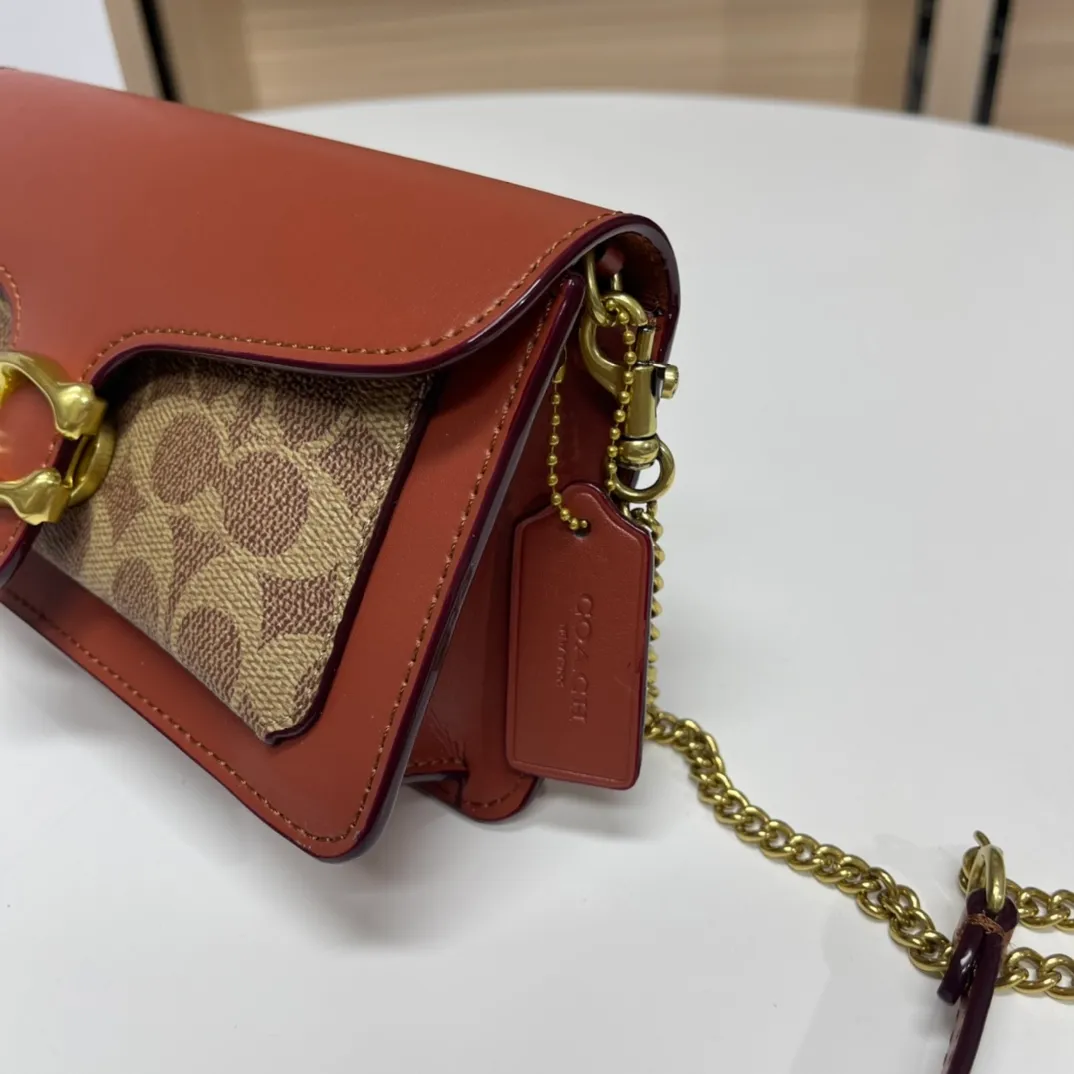 Batch 460💰Coach new minitabby new Dionysian chain crossbody envelope bag model CE7724 Size: 21×10×5cm