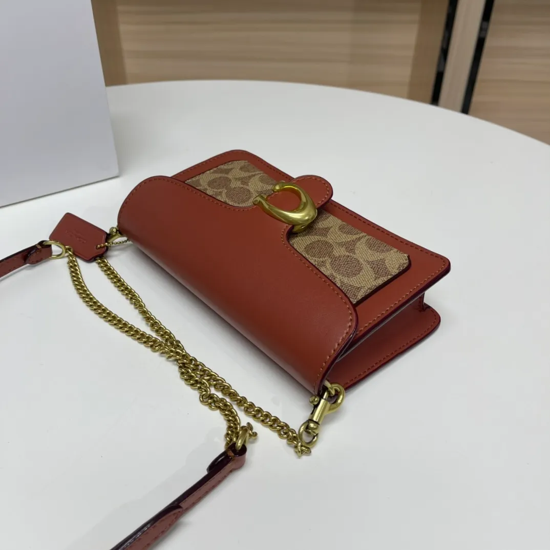 Batch 460💰Coach new minitabby new Dionysian chain crossbody envelope bag model CE7724 Size: 21×10×5cm