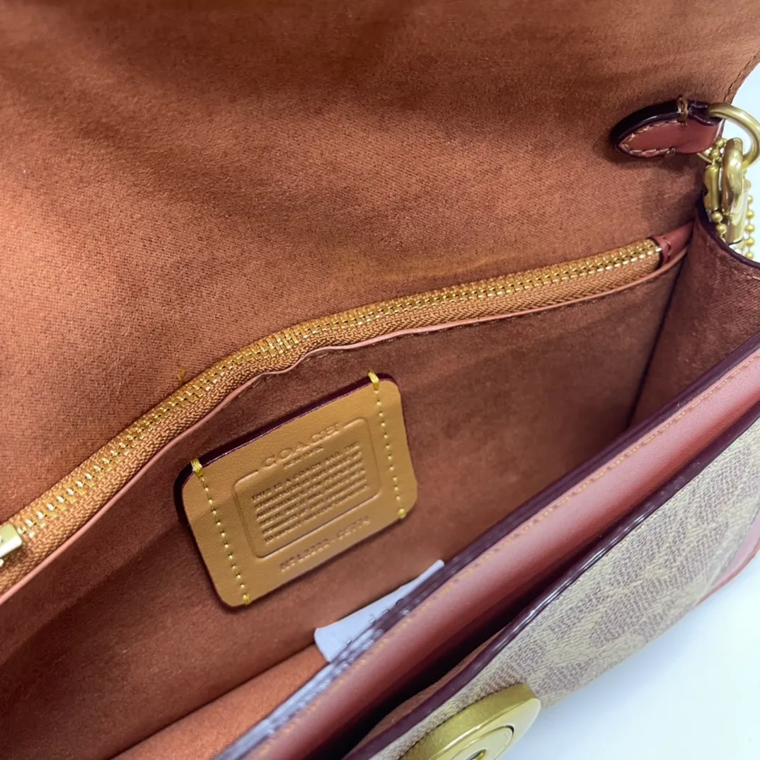 Batch 460💰Coach new minitabby new Dionysian chain crossbody envelope bag model CE7724 Size: 21×10×5cm